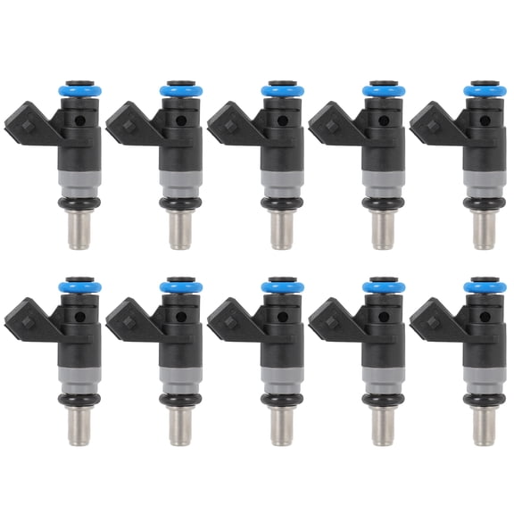 SCITOO Fuel Injectors Automotive Engine FJ480, 05037224AA, 5037224AA, RL037224AA 10Pcs Replacement For 2004-2006 For Dodge For Ram 1500,For 2003-2006 For Dodge For Viper