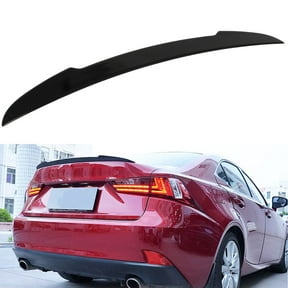 SCITOO Glossy Black Rear Trunk Spoiler Wing V Style Fits for 2016-2017 for Lexus IS200t,2014-2015 for Lexus IS250,2016-2020 for Lexus IS300,2014-2020 for Lexus IS350 ABS Spoiler Wing