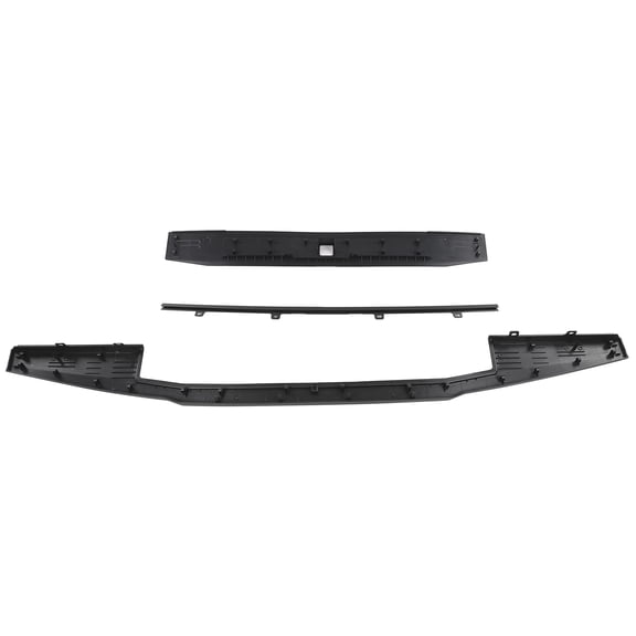 SCITOO HC3Z-9941018-AC,HC3Z-9940602-A Tailgate Molding Cap fit for 2017-2020 for Ford F-250 Super Duty,2017-2020 for Ford F-450 Super Duty ABS Matte Black Complete Tailgate Cap Molding Kit