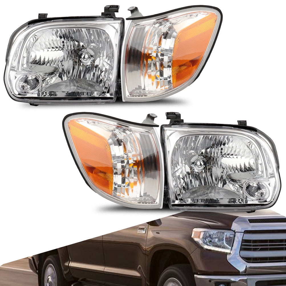 USトヨタ　セコイア純正ヘッドライトセット　2005モデル Toyota Sequoia Headlight Assembly