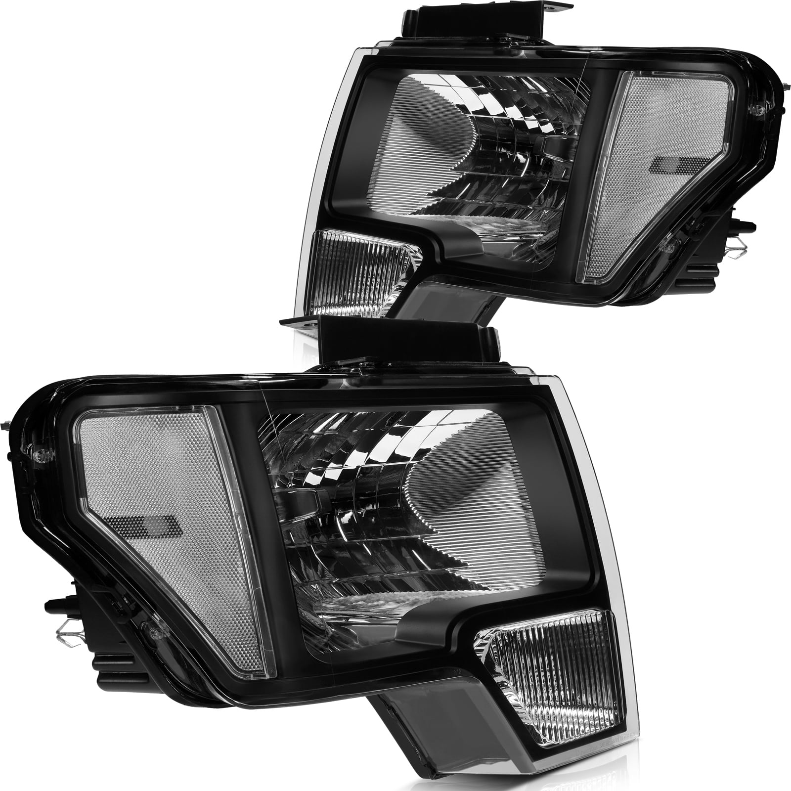 SCITOO Headlight Assembly Fit for 2009 2010 2011 2012 2013 2014 Ford F ...