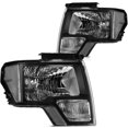 thumbnail image 1 of SCITOO Headlight Assembly for Ford F-150 2009-2014 Headlamp Black Housing Clear Reflector Clear Lens DL3Z13008A DL3Z13008B DL3Z13008EB, 1 of 4