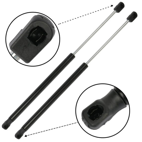 SCITOO Hood Lift Supports Replacement Struts Gas Springs Shocks Fit For Dodge Ram 1500 2009-2010,For Ram 1500 2011-2017,For Ram 2500 2011-2017,For Ram 3500 2016-2017