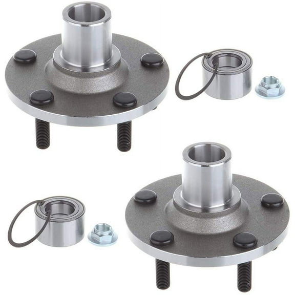 SCITOO Hub Bearing Assembly Fit 2001-2012 for Ford Escape 2005-2011 for Mercury Mariner for Mazda Tribute 518515 Front Wheel Hub & Bearing 5 Lugs Driver or Passenger Side Pack (2)