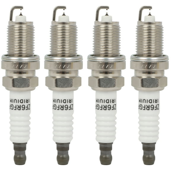 SCITOO Iridium Platinum Spark Plugs for Hyundai Elantra 2007-2012 & for Kia Soul,Spectra,Spectra5 & for Jeep Compass,Patriot & for Dodge Journey,Avenger & for Chrysler 200,Sebring IZFR5L11 4 pcs