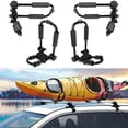 thumbnail image 1 of SCITOO Kayak Rack With Tie-Down Straps for Kayak Carrier Canoe Boat Paddle Board Surfboard, 1 of 6