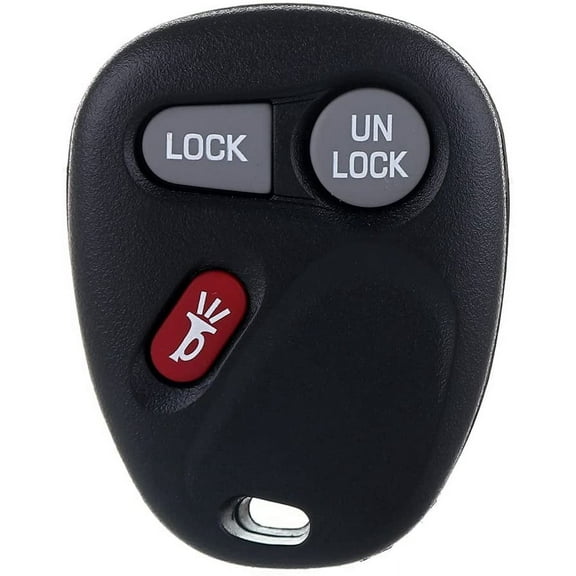 SCITOO Key Fob Keyless Entry Remote 1pc 3 Buttons 15042968 fit for Chevrolet S10 for Chevy Silverado 1500 Tahoe for Cadillac Escalade for GMC Sierra 1500 Sonoma Yukon 01-02
