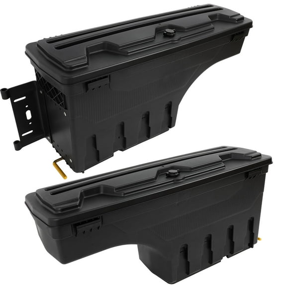 SCITOO Key Truck Bed Fit for Dodge Ram 1500 2500 3500 2002-2010,for Ram 1500 2500 3500 2011-2018 Left Driver Side and Right Passenger Side Truck Bed Storage Box