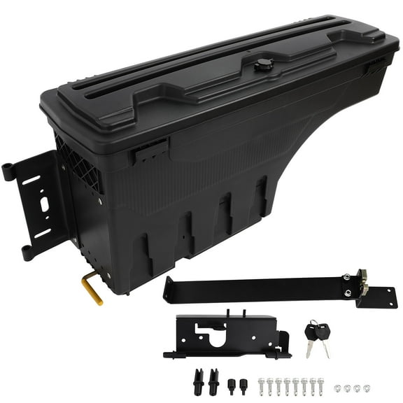 SCITOO Key Truck Bed Fit for Dodge Ram 1500 2500 3500 2002-2010,for Ram 1500 2500 3500 2011-2018 Left Driver Side Truck Bed Storage Box