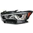 thumbnail image 1 of SCITOO LED Headlight Assembly Fit 2014-2017 for Infiniti Q50 Black Housing Amber Reflector Left Side Headlight 260604HB0B, 1 of 3