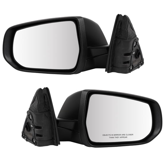 SCITOO Left and Right Side View Mirrors Fit For 2016-2021 For Chevy For MALIBU Replacement Exterior Mirror W/HEATED, W/O OBJECT WRNG, W/O MEMORY ; 7 PINS GM1320539 GM1321539