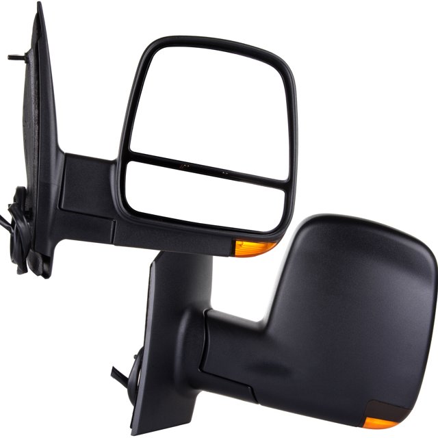 Jmotorparts Left Manual Folding Towing Mirror For Chevy Express & GMC Savana 1500-3500