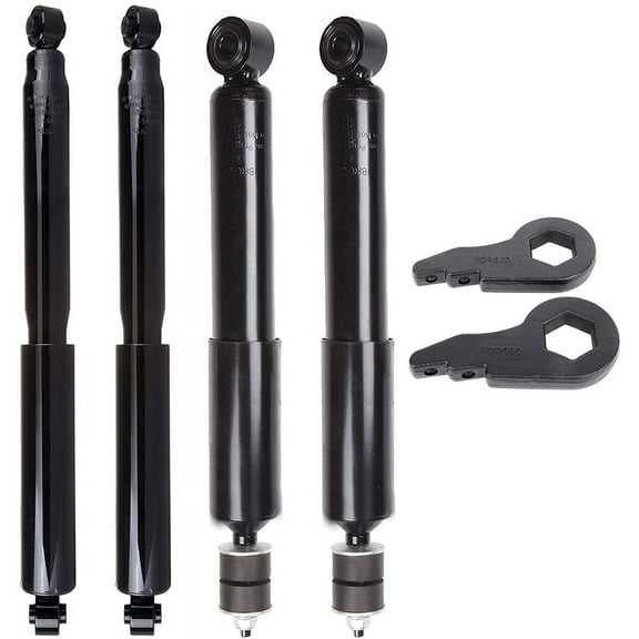 SCITOO Lift Spacer 1 inch-3 inch Leveling Lift Kit for Silverado 2500 HD Forged Front and Rear Quick Complete Struts Front Strut Spacers Compatible for 2001-2006 for Chevrolet Silverado 1500 HD 6L