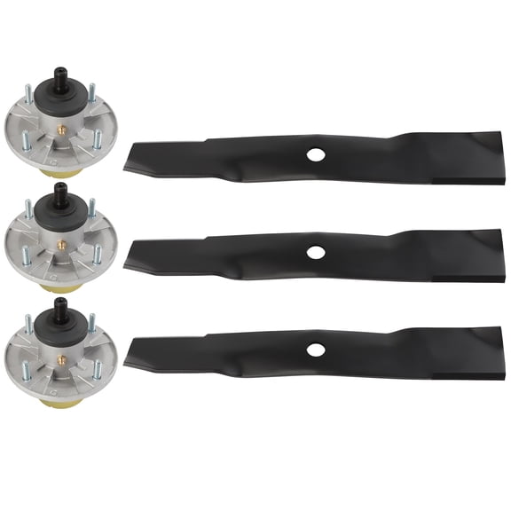 SCITOO Mower Deck Rebuild Kit Fit 48 Inch Deck for John Deere X380/ X384/ Z365R/ Z515E