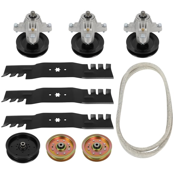 SCITOO Mower Deck Rebuild Kit Fit 54 Inch Deck For Cub Cadet RZT-L54KH/ 17AFCACK/ 17AFCACK009/ 17AFCACK010/ 17AFCACK056/ 17AFCACK209/ 17AFCACK210 (2013)/ 17ARCACA010 (2014)/ RZT-L54KW/ 17AICACK010