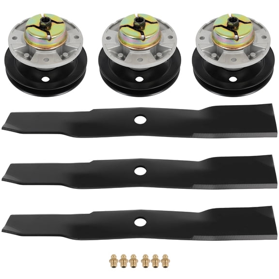 SCITOO Mower Deck Rebuild Kit Fit 54 Inch Deck For John Deere 325/ 335/ 345/ 355D/ 2210/ 4010/ 4100/ F725/ F735/ G100/ GS30/ GS45/ GS75/ HD75, For Sabre 2354HV, For Scotts S2554