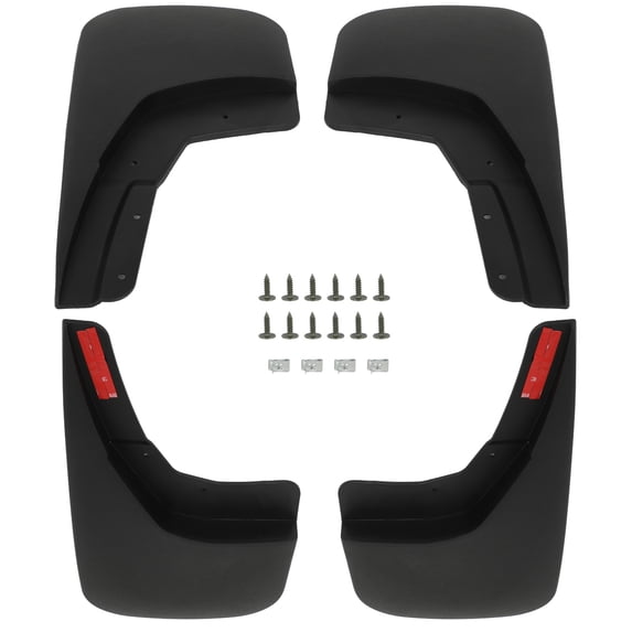 SCITOO Mud Flaps Splash Guards suitable for Chevrolet 4.3L 5.3L 6.0L 6.2L 6.6L 2014-2018 22894857 22894863