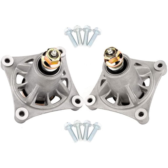 SCITOO NEW Mower Spindle Spindle Assembly Replacement for AYP for Husqvarna Z246 Z4218 Z4219 174356 174358 532192656 of 2 pcs