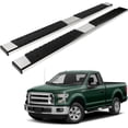 thumbnail image 1 of SCITOO Nerf Bar Running Board Side Step Fit for 2015 2016 2017 2018 2019 2020 2021 2022 2023 For Ford F-150 Stainless Steel 6.4in Rock Sliders, 1 of 5