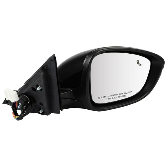 SCITOO Passenger Side View Mirror Fit For Honda For Accord 2018 2019 2020 2021 2022 Power | Heated | Blind Spot Detection |Turn Signal 8Pins Right Outside Exterior Mirror HO1321330