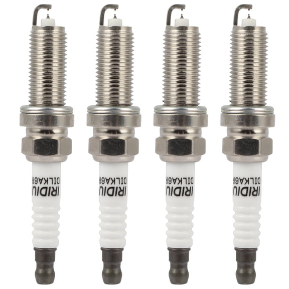 SCITOO Suitable 2015-2018 for Chevrolet for City Express 2.0L/L4,2007-2013 for Nissan for Altima 2.5L/L4 Automotive Replacement Platinum Iridium Spark Plugs #91187,LKAR6AIX-11(Set of 4 Spark Plugs)