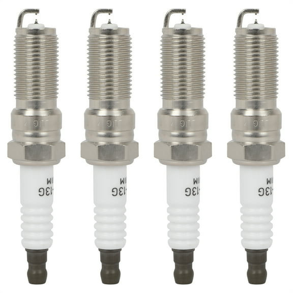 SCITOO Platinum Iridium Spark Plugs for Ford Escape 2009-2021, for Fusion, C-Max, Police Responder Hybrid, SSV Plug-In Hybrid, Transit Connect & for Lincoln MKZ & for Mercury for Mariner 90607 4 Pcs