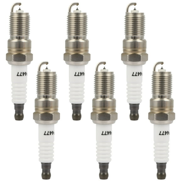 SCITOO Platinum Iridium Spark Plugs for Ford Taurus 1999-2006, Ranger 1997-2000 & for Jaguar X-Type XType 2002-2005 & for Mazda B4000 1997-2000, 2.5L 3.0L 4.0L 6619, LFR6AIX-11, LFR6AIX11 6 Pcs