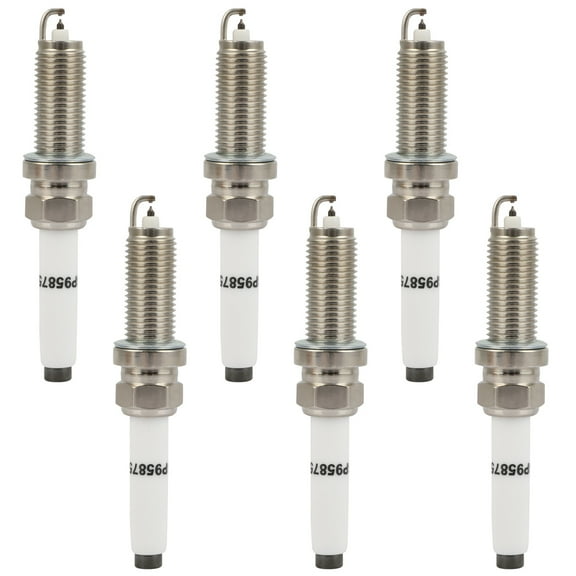 SCITOO Platinum Iridium Spark Plugs for Mercedes-Benz C300, C350, C400, C43, C450, E300, E350, E400, E43 AMG, S450, S550e, S560e, GLE350, GL450, GLC43, GLS450, SL400, ML350 SILZKFR8D7S 6 Pcs