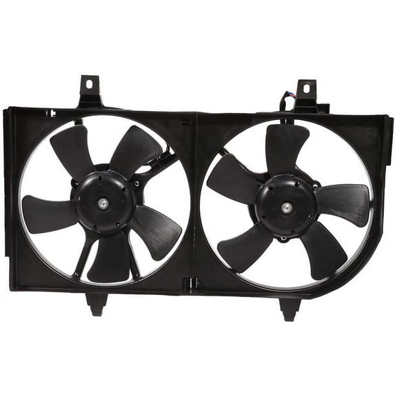 SCITOO Radiator Cooling Fan Compatible with 2000-2001 Infiniti I30 2000-2001 Nissan Maxima