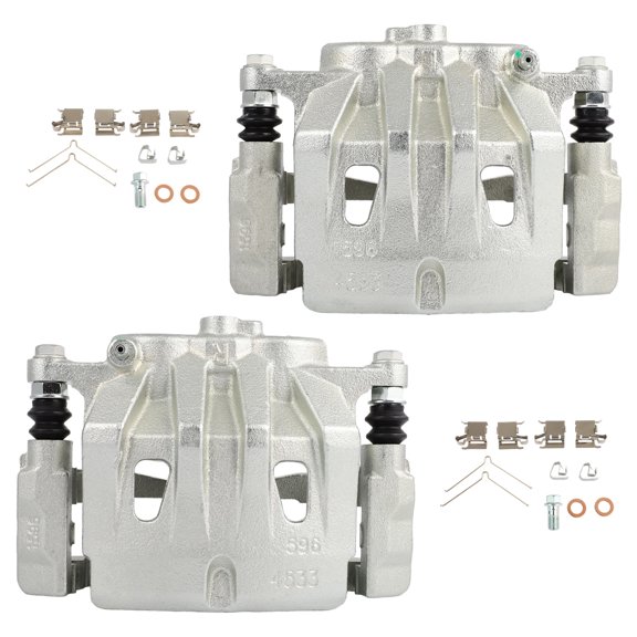 SCITOO Rear Driver & Passenger Side Disc Brake Calipers 192971 192970 Compatible For Toyota For RAV4 2004-2005,With Bracket 2PCS