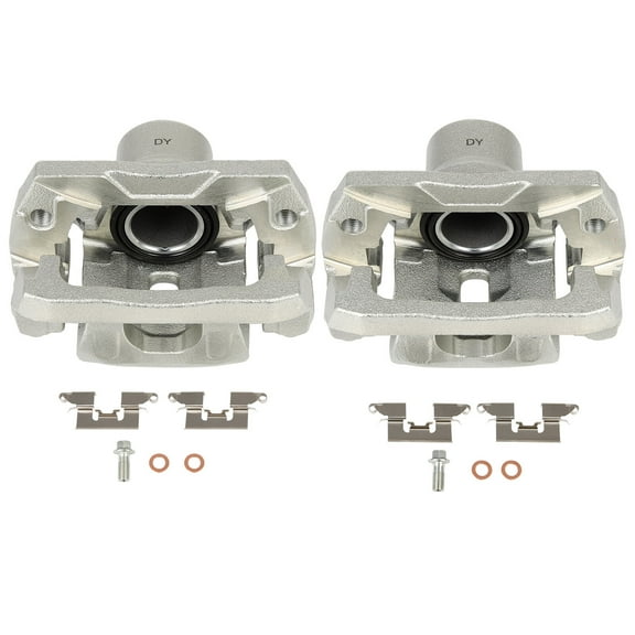 SCITOO Rear Left & Right Brake Calipers With Bracket 18B5043 18B5042 Compatible For Ford For Edge 2007-2010 For Lincoln For MKX 2007-2010 For Mazda For CX-7 2007-2012
