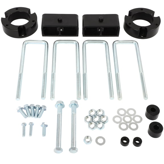 SCITOO Rear Lift Block With U Bolts Full Suspension Kits 2005-2021 for Toyota Tacoma Leaf Spring Accessory Suspension Bracket Replacement