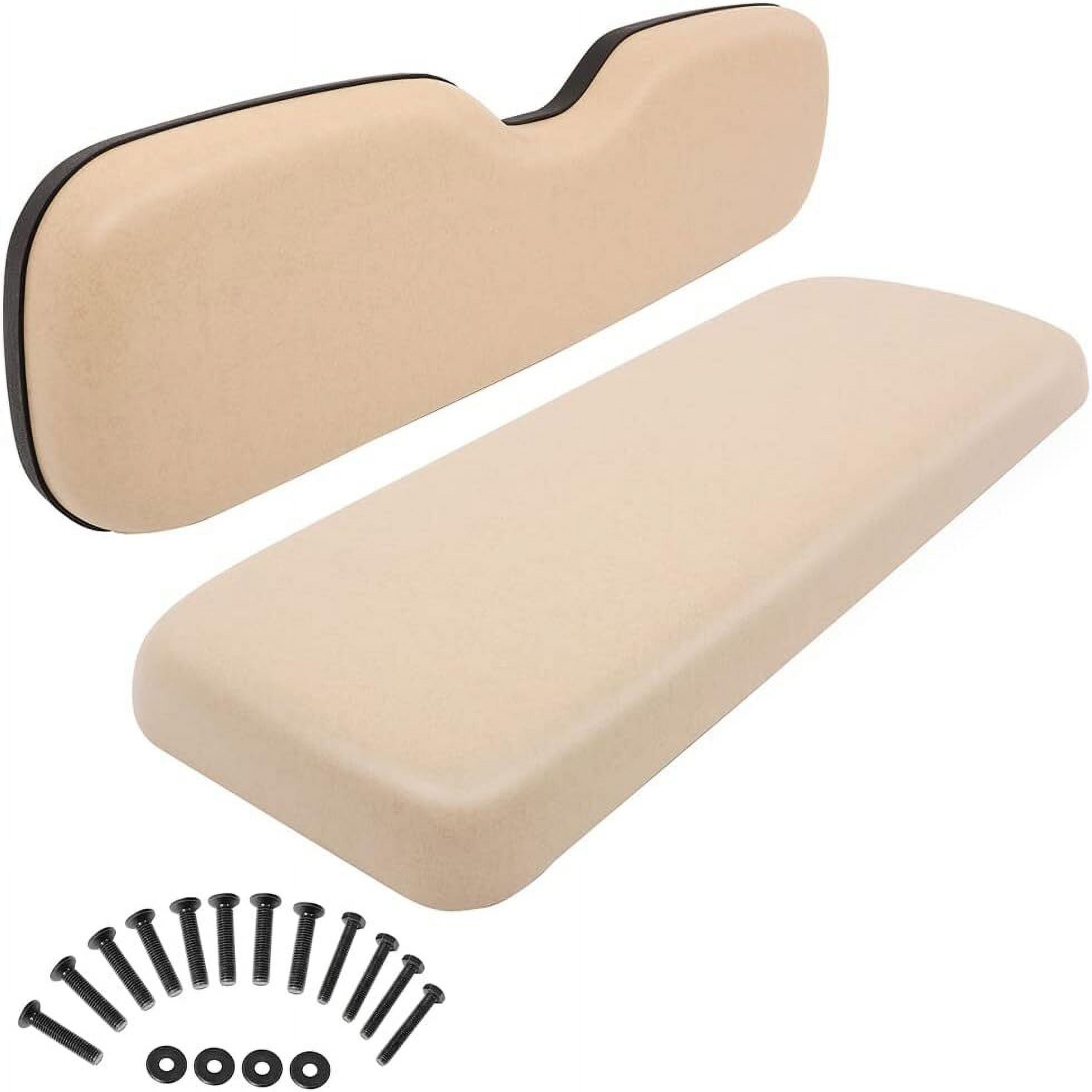 SCITOO Rear Replacement Cushions for Golf Cart Rear Seat, Golf Cart