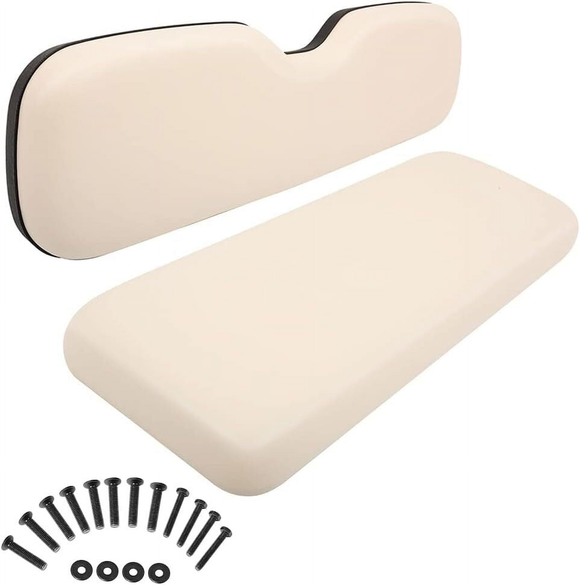 SCITOO Rear Replacement Cushions for Golf Cart Rear Seat, Golf Cart