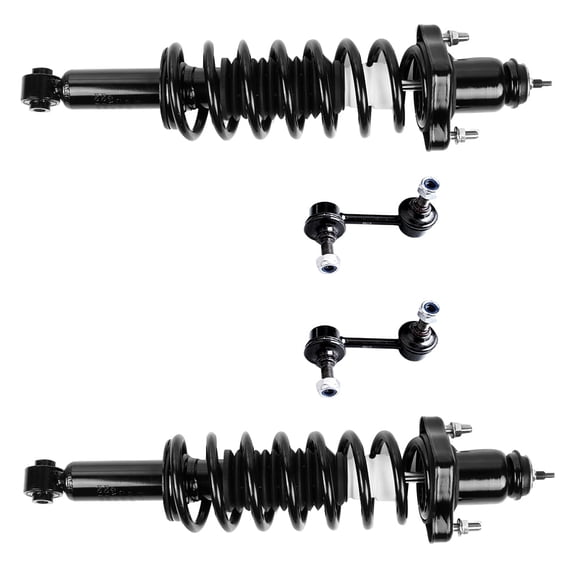 SCITOO Rear Strut Spring Assembly Stabilizer Bar Link Fit for 2007 2008 2009 for Dodge Caliber 2007 2008 2009 for Jeep Compass 2007 2008 2009 for Jeep Patriot