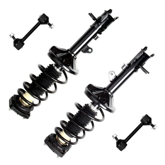 SCITOO Rear Strut Spring Assembly Stabilizer Bar Link Fit for 2000 2001 2002 2003 2004 2005 2006 for Hyundai Elantra