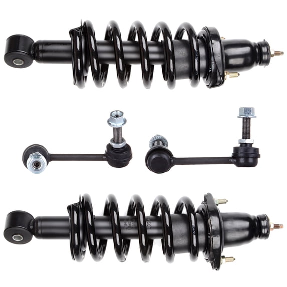 SCITOO Rear Strut Spring Assembly, Stabilizer Bar Link Fit for 2002 2003 2004 2005 2006 for Honda CR-V