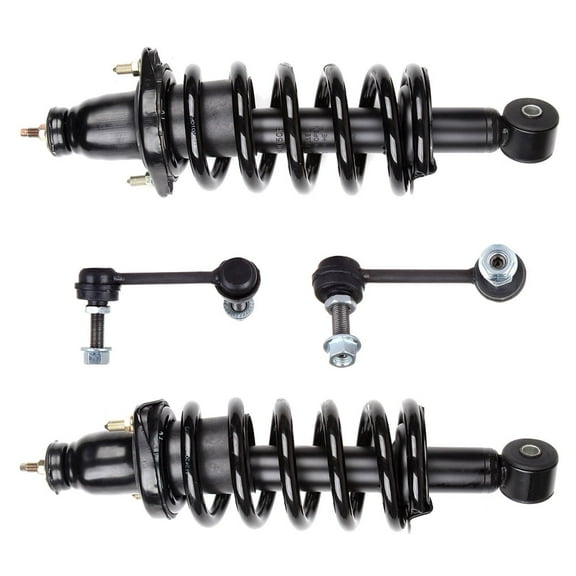 SCITOO Rear Strut Spring Assembly, Stabilizer Bar Link Fit for 2002 2003 2004 2005 2006 for Honda CR-V