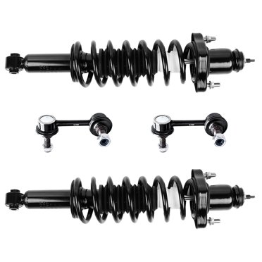 Detroit Axle Rear Struts With Coil Springs & Sway Bar Kit For 2005-2009 Subaru Outback - 4-Piece Set