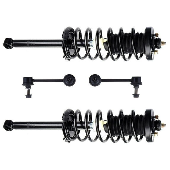 SCITOO Rear Strut Spring Assembly Stabilizer Bar Link Kit Fit for 1998 1999 2000 2001 2002 for Honda Accord