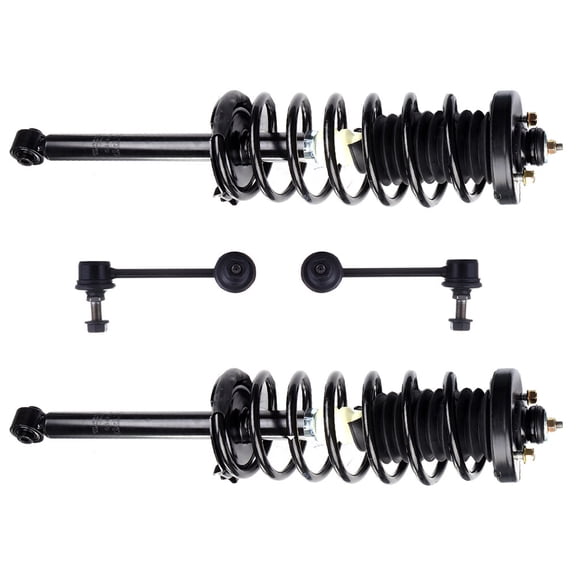 SCITOO Rear Strut Spring Assembly Stabilizer Bar Link Kit Fit for 1998 1999 2000 2001 2002 for Honda Accord