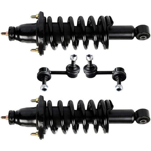 SCITOO Rear Strut Spring Assembly, Stabilizer Bar Link Kit Fit for 2001 2002 2003 2004 2005 for Honda Civic