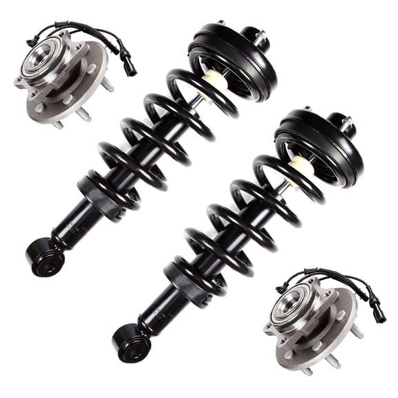 SCITOO Rear Strut Spring Assembly Wheel Hug Fit for 2007 2008 2009 2010 2011 2012 for Ford Expedition 2007 2008 2009 2010 2011 2012 for Lincoln Navigator