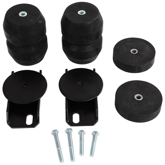 SCITOO Rear Suspension Enhancements, Rubber Bump Stops Helper Spring Kit 2003-2010 for Dodge 2011-2013 for Ram Accessories Cab Body Mounts Support Kit
