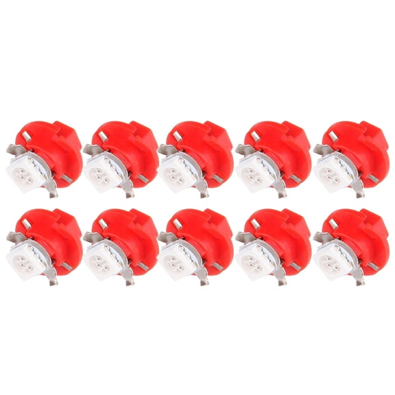 SCITOO Red 3mm Light Bulbs Instrument Panel Dashboard Gauge Cluster Light,10Pcs