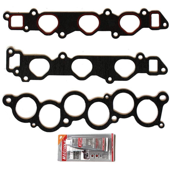 SCITOO Replacement for Intake Manifold Gasket Kit fit for Toyota Camry Sienna Solara for Lexus ES300 RX300 3.0L V6 1994-2006 Automotive Engine Intake Manifold Gaskets Sets