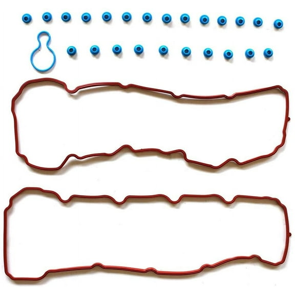 SCITOO Replacement for Valve Cover Gasket Kit fit 2004-2007 for Jeep for Dodge Dakota for Ram for Mitsubishi Raider 4.7L V8 Automotive Engine Valve Covers Gaskets Sets