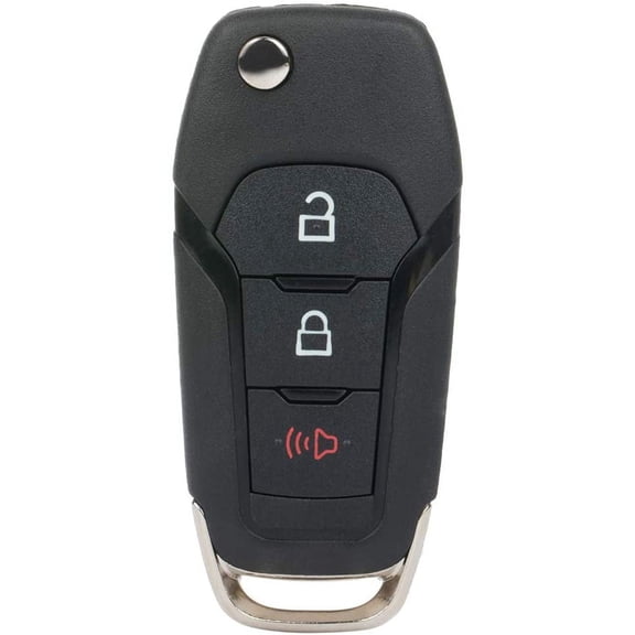 SCITOO Replacement fit for 3 Button Uncut Keyless Entry Option for F ord F-150 F-250 F-350 1pc FCC ADP12512801S