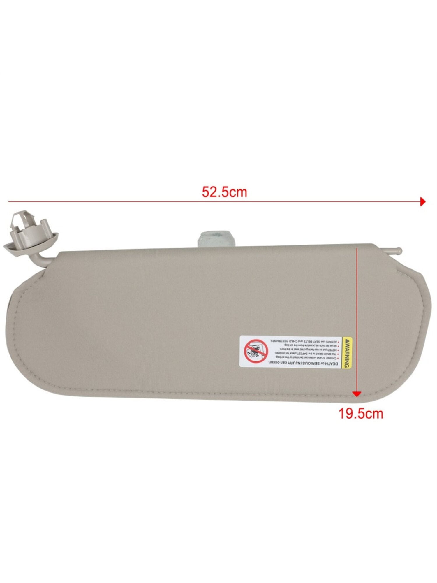 SCITOO Right Passenger Side Sun Visor Assembly With Sunroof Fit For 2010 2011 2012 2013 2014 2015 Mazda Cx 9 Gray Car Tdy1 69 320 Td11 69 320c 75 Td11 69