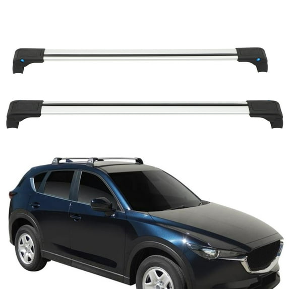 SCITOO Roof Rack Cross Bars 150LBS Aluminum Roof Rack Crossbars For Mazda CX-5 2013-2017